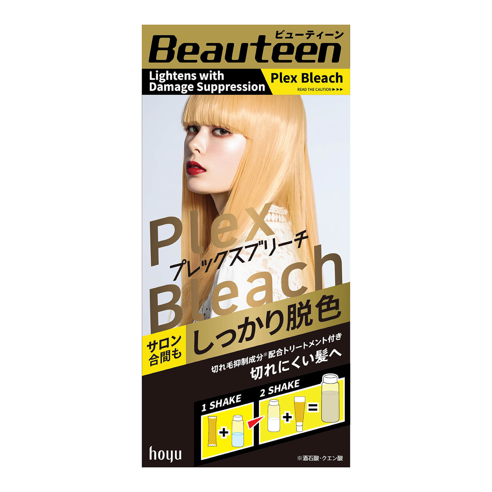 Hoyu Singapore | Color Your Heart | BEAUTEEN Plex Bleach